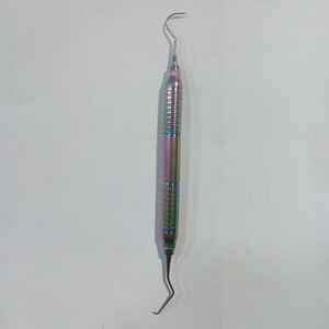 Sonda exploradora dental de doble gancho, herramienta de dentista de acero inoxidable, juego de sondas exploradoras para limpieza e higiene dental. - Product Image 5