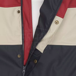 Manteau imperméable pour homme à capuche, style unique, tissu respirant et écologique, léger, vêtements d'extérieur - Product Image 4