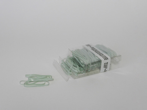 Coleteros TIETYP, Bandas Elásticas de Goma de Color Sólido, Minimalistas y Modernas para Uso Diario, Paquete para Mujer, Empaquetado en Cartón, Hecho en Corea - Product Image 3