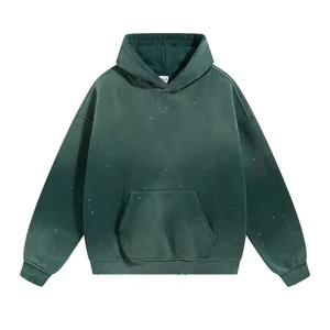 1. เสื้อฮู้ดสตรีทแวร์สีชมพูแบบยูนิเซ็กซ์ สกรีนโลโก้ได้ ทรงโอเวอร์ไซส์ ไหล่ตก มีกระเป๋าจิงโจ้ สำหรับร้านขายเสื้อผ้าขายส่ง - Product Image 3