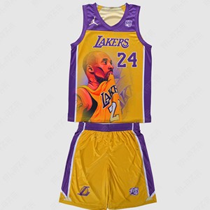 Unisex 100% Polyester Printed Reversible Sleeveless <b>Basketball</b> Jersey Customizable Personalized Training Uniform Set Plus <b>Size</b> - Product Image 3