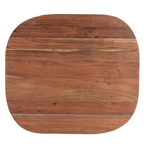 Diseño Escultural Único, Madera de Acacia Sólida, Bordes Curvos, Tablero de 2 Pulgadas de Grosor, Acabado Natural, Mesa de Centro de Lujo para Sala de Estar - Product Image 6