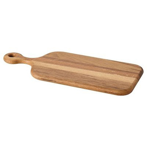 Tabla de Cortar Rectangular de Bambú de Grado Alimenticio, Tabla de Cortar Multifuncional No Tóxica para Frutas, Carne y Verduras - Product Image 1