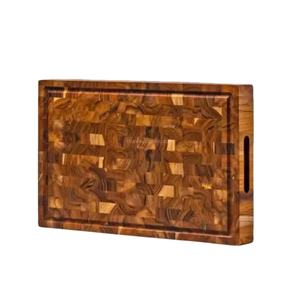 Planches à découper en bois de teck durables les plus vendues planches à découper en teck pour ustensiles de cuisine en gros fabriquées au Vietnam - Product Image 1