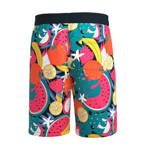 กางเกงขาสั้นชายหาดฤดูร้อนสไตล์ไฮสตรีทขายส่ง พิมพ์ลายลำลอง โพลีเอสเตอร์ 100% ระบายอากาศได้ดี เอวยางยืด มีกระเป๋า จำหน่ายจำนวนมาก - Product Image 2