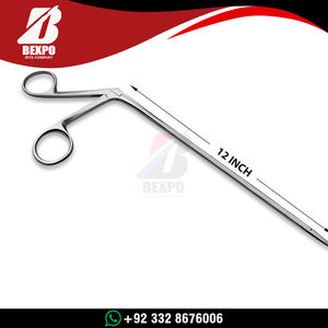 Pinzas Magill Médicas de Acero Inoxidable, Instrumento Quirúrgico, Juego de Pinzas de Aluminio para Polipos de Oído, Instrumento Quirúrgico Manual para Otorrinolaringología - Product Image 3