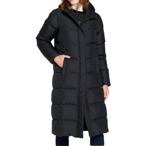 Ultra-Lightweight Women's Winter <b>Jacket</b> Long Korean Style Slim Fit Waterproof Over-the-Knee Hooded Coat <b>Plus</b> <b>Size</b> - Product Image 2