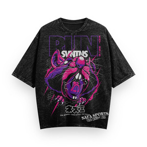 T-shirt décontracté pour homme avec motif graphique, coton premium, manches courtes, col rond, coupe décontractée, léger, respirant, streetwear tendance - Product Image 5
