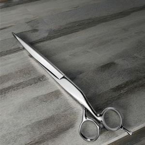 Ciseaux de coiffeur professionnels en acier inoxydable 440C avec lame polie miroir, pointe décalée, manche pour la coupe de cheveux - Product Image 4