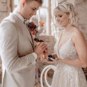 Caja de anillo de madera Vintage Premium, joyero portátil hecho a mano con soporte de anillo para bodas, compromisos, venta al por mayor disponible - Product Image 5