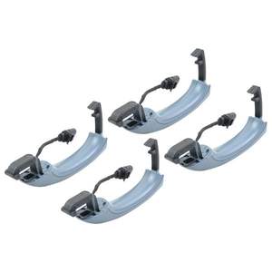 4x Couvre-poignées de porte extérieures pour Audi Q7 2007-2015 pour modèles 3.0L 4.2L TDI TFSI 4L0837205B - Product Image 2