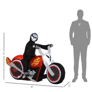 <b>Halloween</b> Outdoor Holiday Yard Decorations <b>Inflatable</b> <b>Halloween</b> Decoration for Festive Decor - Product Image 3