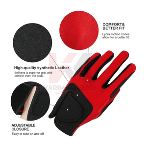 High-Traction Silicone Print Golf <b>Gloves</b> Custom Logo OEM Professional Cabretta Leather Soft Feel Golf Gear Factory Direct - Product Image 6