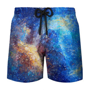 Men Plain 100% Cotton Fleece Sweat Shorts Men's Essential Fashion Sweat Shorts With <b>Elastic</b> Waist Custom Man Casual Baggy Short - Product Image 1