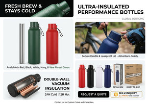 Bouteille d'eau isotherme en acier inoxydable Liviya, anti-fuite, pour boissons chaudes et froides, idéale pour la salle de sport, la fête des mères, la Saint-Valentin - Product Image 2