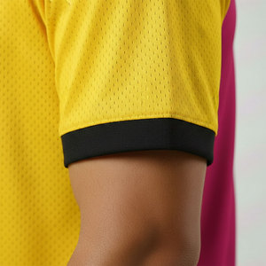 Conjunto de Camisetas de Fútbol Personalizadas Unisex con Apliques, 100% Poliéster, Manga Corta, Nombre del Equipo Personalizado - Product Image 3