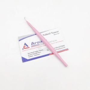 Vente en gros d'outils de levage de cils en acier inoxydable rose pour bébé séparateur de cils de beauté de marque privée avec pince à cils à pointe pointue - Product Image 3