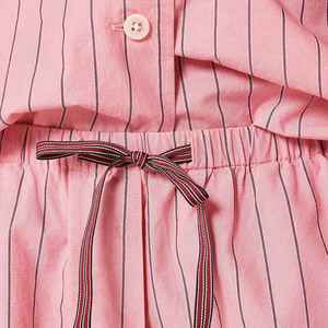Elegante Conjunto de Pijama de Satén, Ropa de Dormir Sedosa de Manga Larga, Ropa de Estar Suave para Descanso Diario y Relajación en Casa - Product Image 5