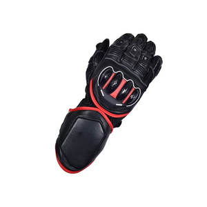 Sport Motorbike Motocross Riding Genuine Leather <b>Touchscreen</b> Full Finger Racing Pro-biker <b>Gloves</b> Eco-Friendly - Product Image 2