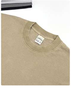 เสื้อยืดลายกราฟิกตัวอักษร คอกลม พิมพ์ลาย DTG สไตล์สตรีทลำลอง แขนสั้น แฟชั่นสไตล์เบสิค วินเทจ ลุคซักยืด - Product Image 2