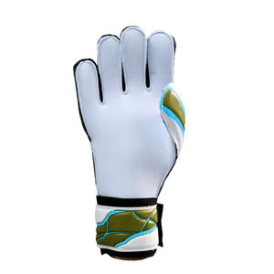 Guantes de Fútbol Antideslizantes y Transpirables de Diseño Personalizado de Pakistán, Guantes de Portero de Cuero de Dedo Completo al por Mayor - Product Image 2