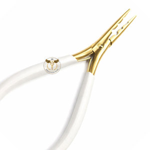 Premium Qorvex Instruments 3 Holes Stainless Steel Hair Extension Plier Micro Bead Application Tool for Micro Rings Nano Beads - Product Image 6