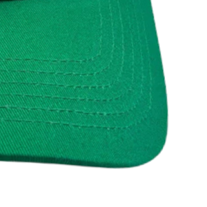 Casquette de baseball AKA Colorblock en coton brodé, réglable, à fermeture snapback, vert rose blanc, sport, décontractée, unisexe - Product Image 3