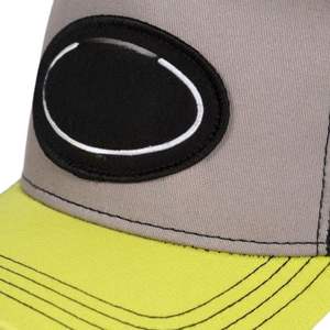 Gorra Trucker Verde Lima Gris con Logotipo Personalizado, Gorra de Malla de Alta Calidad con Cierre a Presión para Hombres y Mujeres, Ropa Deportiva - Product Image 3