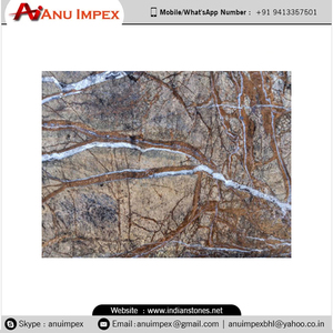 Natural Forest Brown <b>Marble</b> Tiles for Homes Offices Hotels and Commercial Buildings - Product Image 6