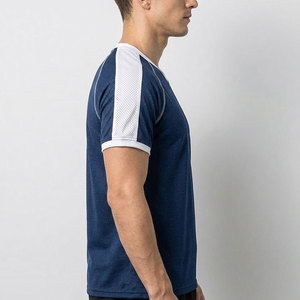 เสื้อยืดออกกำลังกายผู้ชายสมัยใหม่ เสื้อฝึกซ้อมระบายอากาศได้ดี สำหรับยิม ฟิตเนส วิ่ง ออกกำลังกาย กีฬา และชุดลำลองประจำวัน - Product Image 5