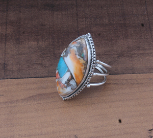 Wholesale 925 Sterling Silver <b>Black</b> <b>Onyx</b> Classic Triple Band Wedding <b>Ring</b> Statement Jewelry Gift for Women - Product Image 1