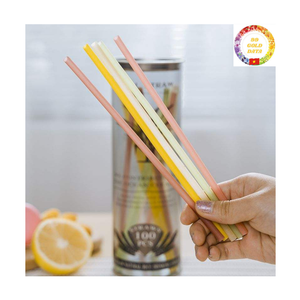 Rice Drinking Straws | Edible Compostable Straws | Smoothie & Juice Use | OEM Export Supplier - Product Image 5