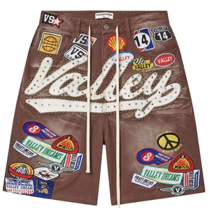 กางเกงยีนส์ขาสั้นลำลองแบบสั่งทำพิเศษ ผ้าแคนวาส ทรงพอดีตัว สีสันหลากหลาย ตะเข็บเย็บอย่างดี ระบายอากาศได้ดี แห้งเร็ว น้ำหนักเบา ผลิตจากโรงงาน - Product Image 1