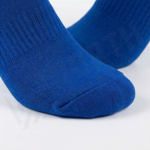 Blue Crew <b>Socks</b> Solid Color Knitted Breathable Casual Daily Wear Adults Regular Style - Product Image 6