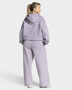 Women's Custom Logo Tracksuit Set Hoodie <b>Joggers</b> <b>Oversized</b> Casual Activewear Everyday Outfit Streetwear Wholesale 2026 - Product Image 2