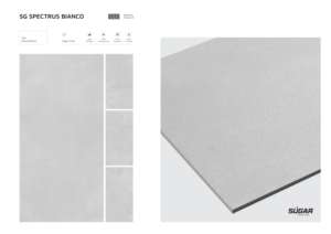 กระเบื้องพอร์ซเลนเคลือบน้ำตาลคุณภาพสูง ขนาดใหญ่ 600x1200 มม. สำหรับห้องนั่งเล่น ห้องน้ำ ห้องครัว และตกแต่งภายในระดับพรีเมียม - Product Image 3