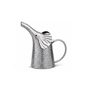 Regadera Metálica con Forma de Elefante, Acabado Galvanizado, Herramienta de Jardinería Duradera - Product Image 1