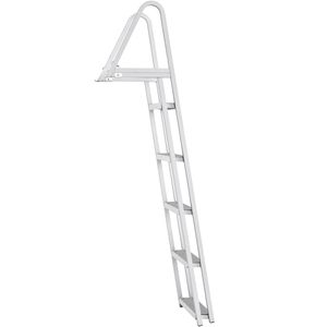 Scaletta per Pontone da 4FT, 5 Gradini, Capacità di Carico 350 Libbre, Scaletta Rimovibile per Molo, Antiscivolo, Accessori e Ricambi - Product Image 1
