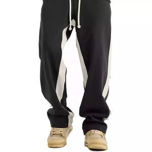 กางเกงจ็อกกิ้งคุณภาพสูงสั่งทำพิเศษสำหรับผู้ชายไซส์ใหญ่ กางเกงวิ่งลำลองมีแถบข้างพร้อมเชือกผูกเอวสำหรับผู้ชาย - Product Image 2