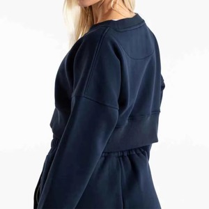 Sudadera Oversize Unisex de Estilo Único para Mujer, Hombros Caídos, Color Sólido, Nueva Moda, Poliéster/Algodón Transpirable, Invierno 2026, Mejor Precio - Product Image 6