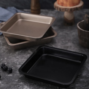 Moule à gâteau carré en acier au carbone sur mesure, pour gâteau chiffon, gâteau au fromage, gâteau éponge, moule à pain de mie pour cuisson au <span class=keywords><strong>four</strong></span> - Product Image 1