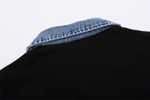 Polo Básico de Manga Corta para Hombre al por Mayor con Cuello en Contraste y Cremallera, el Más Vendido, Servicio OEM Disponible - Product Image 4