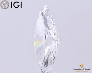 Diamant de laboratoire CVD taille marquise, clarté VVS1, couleur E, avec certificat IGI, 3,00 carats, pour bague de mariée spectaculaire - Product Image 3