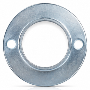 Brida de acero galvanizado para barandales, brida plana, brida de cuello para pasamanos, escaleras y herrajes de balaustrada - Product Image 4