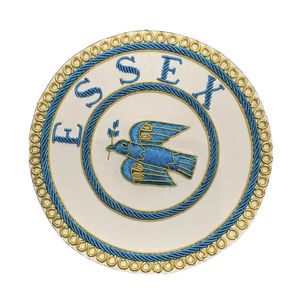 Parches Bordados Personalizados para Coser o Planchar en Ropa, Insignias y Emblemas Masónicos para Mandiles, Regalia Masónica de Moda a Bajo Precio - Product Image 6