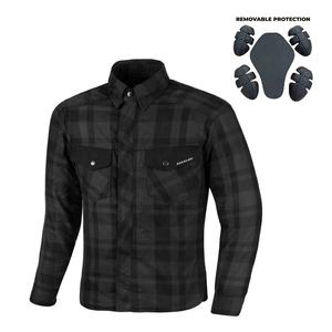 Motorcycle <b>Flannel</b> Riding <b>Shirt</b> with CE Protection OEM Factory Wholesale Private Label B2B Export Apparel - Product Image 1