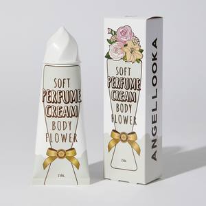 Cosmétiques coréens Angellooka, lotion parfumée douce pour le corps, fleur (tulipe blanche) 150 ml, revitalisant minéral pour la peau, hydratant, utilisation de nuit - Product Image 1