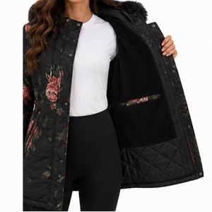 Abrigo Impermeable para Mujer con Aislamiento Térmico, Cintura Ajustable con Cordón y Estilo Moderno para el Invierno - Product Image 6