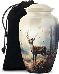 Urnas Funerarias de Latón de Nuevo Diseño Hechas a Mano para Hombre y Mujer, Urnas Decorativas de Alta Calidad - Product Image 3