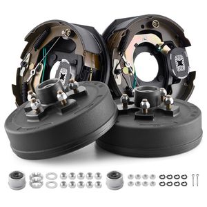 Kit di Riparazione Freni Elettrici per Rimorchi, 10 X 2 1/4 Pollici, 1 Paio di Freni Elettrici Auto-Regolanti, 3500 Libbre di Supporto Assiale per Rimorchi - Product Image 1
